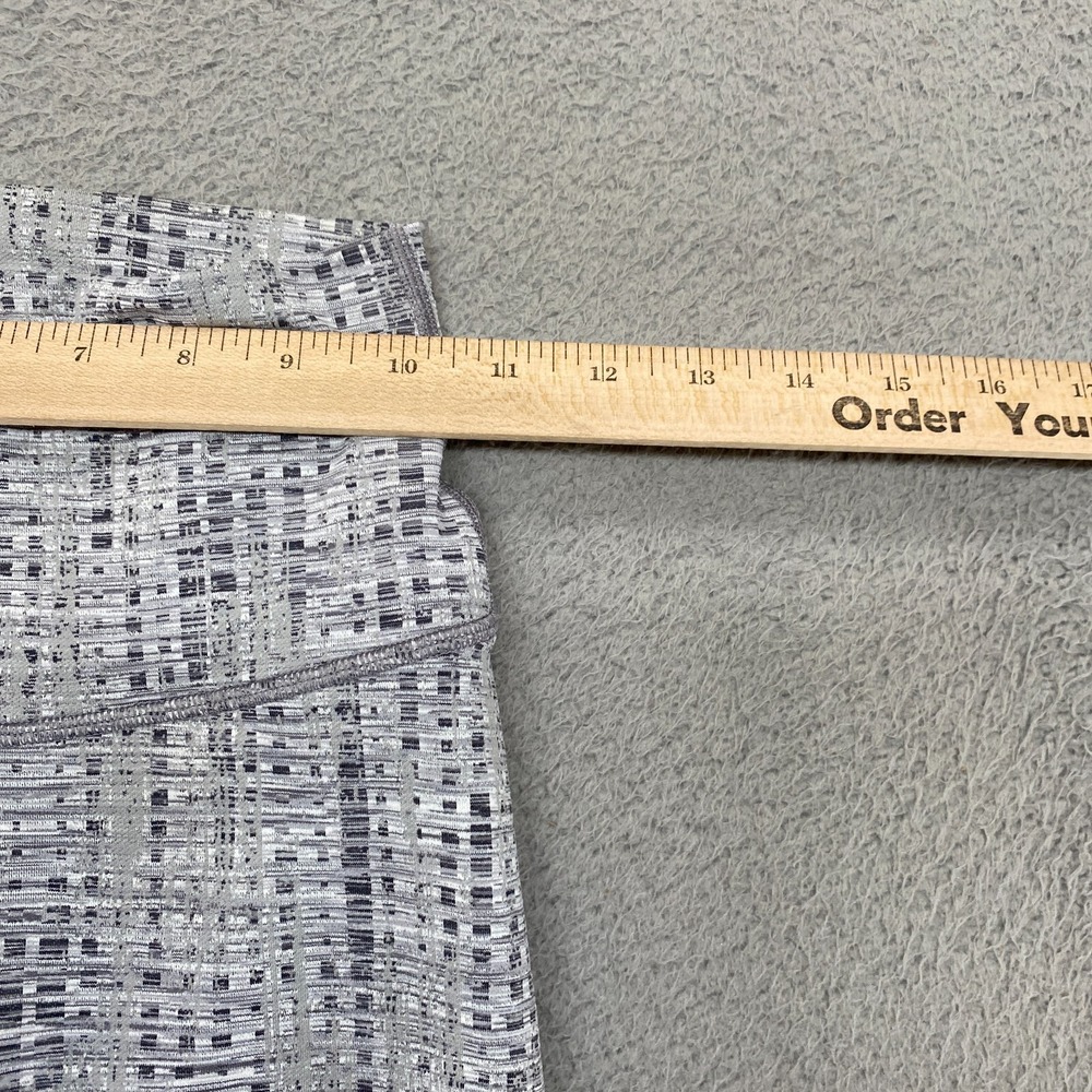 Lululemon Leggings‎ Womens 2 Wunder Under High Rise Gray Yoga Train Moonphase* - Picture 4 of 12